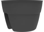 Eda 013585 G.Ant Sx Eda Vaso Per Ringhiera "Osaka"", Diametro: 300 Mm, Antracite"