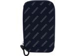 Lacoste Pelle Pochette Borsa A Tracolla Chantaco Seasonal Vertical Phone Clutch Eclipse Blanc Noir Blu