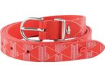 Lacoste Cintura Casual Women's Belt W100 Mono Corrida Lotus Rosso