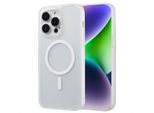 Custodia Iphone 14 Pro Max Custodia Protettiva Iphone 14 Pro Max Colour Guard Backcover Magsafe Plastic White Imoshion