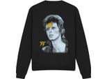 David Bowie - Felpa "Golden Bowie"" Per Uomo/Donna Unisex TV11227 (M) (Nero)"