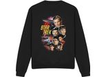 Star Trek - Felpa "The Classic Crew"" Per Uomo/Donna Unisex TV11256 (L) (Nero)"