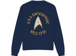 Star Trek - Felpa Per Bambini/Ragazzi Unisex TV11391 (M) (Marineblau)
