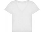 B&C - Maglietta Con Scollo A V "#E150"" Da Donna RW10561 (3XL) (Bianco)"