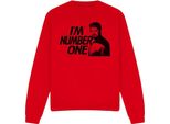 Star Trek - Felpa "I'm Number One"" Per Uomo/Donna Unisex TV11401 (M) (Rosso)"