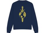 Star Trek - Felpa "Impero Terrestre"" Per Uomo/Donna Unisex TV11489 (Xl) (Blu Navy)"