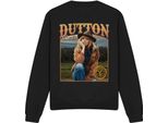 Yellowstone - Felpa "Thoughts"" FüR Herren/Damen Unisex TV12189 (M) (Schwarz)"