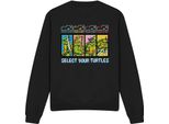 Teenage Mutant Ninja Turtles - Felpa "Select Your Turtles"" Per Bambini/Ragazzi Unisex TV12769 (L) (Schwarz)"