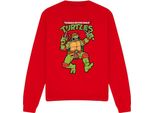 Teenage Mutant Ninja Turtles - Felpa Per Bambini/Ragazzi Unisex TV12840 (Xxl) (Rot)