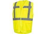Gilet Ad Alta Visibilità Nitras, Vari Colori, En Iso 13688, En Iso 20471, En 1149 Giallo Neon Taglia: Xl