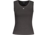 Canotta Sostenibile Da Donna, Nera, Con Ricamo Logo, Taglia: Xs Colore: Nero