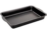 Teglia Da Forno Ibili-Moka, Acciaio Al Carbonio, 32X22X5 Cm, Nera