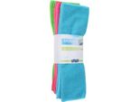 Set Di 6 Strofinacci Da Cucina Excellent Houseware, In Microfibra, 30X30 Cm, Multicolore