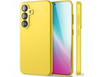 Nalia Phoenix Per Samsung Galaxy S25 - Custodia In Silicone Liquido - Giallo Neon