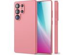Nalia Phoenix Per Samsung Galaxy S25 Ultra - Custodia In Silicone Liquido - Rosa Tenue