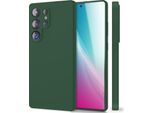 Nalia Phoenix Per Samsung Galaxy S25 Ultra - Custodia In Silicone Liquido - Verde Bosco