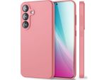 Nalia Phoenix Per Samsung Galaxy S25 - Custodia In Silicone Liquido - Rosa Tenue