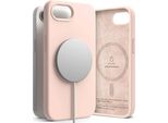 Ringke Silicone Magnetico Magsafe Iphone 16E Rosa Sabbia