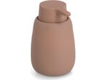Distributore Di Sapone In Ceramica Brass Tone, 360 Ml, Marrone