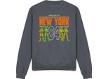 Teenage Mutant Ninja Turtles - Felpa "Tmnt Nyc"" Per Uomo/Donna Unisex TV12860 (M) (Charcoal)"