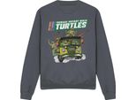 Teenage Mutant Ninja Turtles - Felpa Da Uomo/Donna Unisex TV12842 (M) (Charcoal)