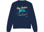 Dexter - Felpa "Moonlight Fishing"" Per Bambini/Donne Unisex TV13208 (Xxl) (Marineblau)"