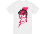 David Bowie - Maglietta "Aladdin Sane"" Da Uomo TV13379 (Xxl) (Bianco)"