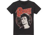 David Bowie - Maglietta "Space Oddity"" Da Uomo TV13380 (Xl) (Nero)"