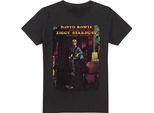 David Bowie - Maglietta "Ziggy Stardust Album"" Da Uomo TV13387 (Xxl) (Nero)"