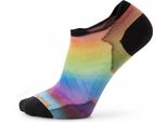Smartwool Run Zero Cushion Pride Rainbow Print Calzini Corti Multicolore Eu 34-37 Uomo Multicolore Eu 34-37