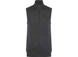 Henbury - Gilet Con Zip Da Uomo Senza Maniche PC7726 (Xl) (Grigio Screziato)