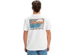 Maglietta Quiksilver Uomo Evo Future Islands, Taglia:L, Colore:Bianco Neve