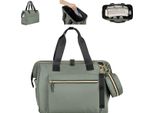 Borsa Fasciatoio Kikkaboo Maxi Con Fasciatoio, Piccola Borsa, Chiusura A Zip Verde Chiaro