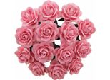 Rosen Traliccio 35Mm 20Pcs Scrapbooking Fiori Di Carta Di Gelso, Rosa