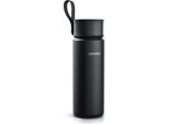 Arendo Thermo Mug To Go, Borraccia Thermos 550 Ml, Acciaio Inox A Doppia Parete, 24H Fredde/12H Calde, A Prova Di Perdite, Senza Bpa, Con Un Solo Clic, Impugnatura Morbida, Lavabile In Lavastoviglie