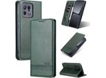 Custodia In Pelle Per Xiaomi 13, Custodia Pieghevole A Portafoglio Con Chiusura Magnetica E Supporto Verde