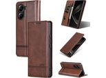 Custodia In Pelle Per Xiaomi Redmi Turbo 4 / Poco X7 Pro, Custodia Pieghevole A Portafoglio Con Chiusura Magnetica E Supporto Caffè