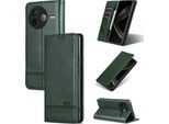 Custodia In Pelle Per Xiaomi Redmi K80, Custodia Pieghevole A Portafoglio Con Chiusura Magnetica E Supporto Verde