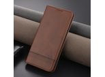 Custodia In Pelle Per Xiaomi Redmi Note 13 Pro 5G, Custodia Pieghevole A Portafoglio Con Chiusura Magnetica E Supporto Caffè