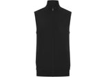 Henbury - Pullover Con Zip Frontale Da Uomo Senza Maniche RW10568 (3XL) (Nero)