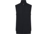 Henbury - Pullover Con Zip Frontale Da Uomo Senza Maniche RW10568 (3XL) (Blu Navy)