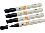 Pennarello Per Lavagne Bianche Nobo 1915707, Punta Tonda 3 Mm, 4 Pezzi, Nero