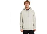 Volcom Felpa Con Cappuccio Single Stone Beige M Uomo Beige M