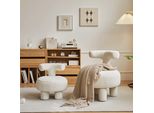360Home Cartone Animato Sedia Poltrona Singola Poltrona Tempo Libero Bianco 48*48*60Cm /Xiaocc/