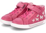 Lurchi Ragazze Velcro Stivali Stivaletti Rosa Camoscio Dimensioni: 26