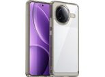 Custodia Per Xiaomi Redmi K80 Trasparente, Antiurto Tpu Silicone Custodia Protettiva Grigio Titanio