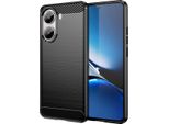 Custodia Per Xiaomi Poco X7 Pro In Silicone Tpu Morbido, Fibra Di Carbonio, Custodia Protettiva Antiurto Nera