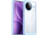 Custodia Per Xiaomi Redmi K80 Pro Trasparente, Antiurto In Silicone Tpu Custodia Protettiva Blu