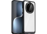 Custodia Per Honor Magic7 Trasparente, Protettiva In Silicone Tpu Antiurto Nero