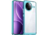 Custodia Per Xiaomi Redmi K80 Pro Trasparente, Antiurto Tpu Silicone Custodia Protettiva Blu Cielo